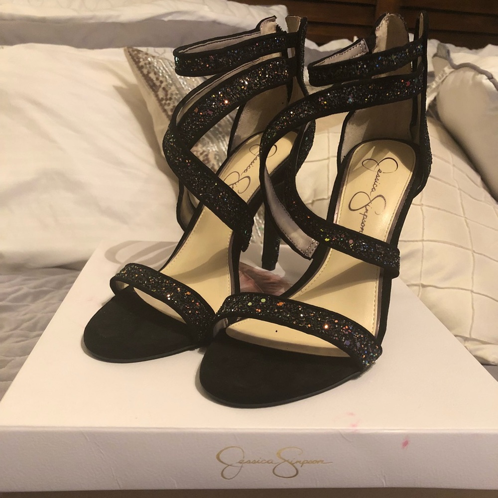 Black Jessica Simpson Ellenie2 Heels